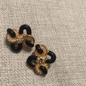 Swarovski Vintage Earrings -Clips